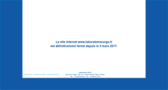 Desktop Screenshot of laboratoiresurgo.fr